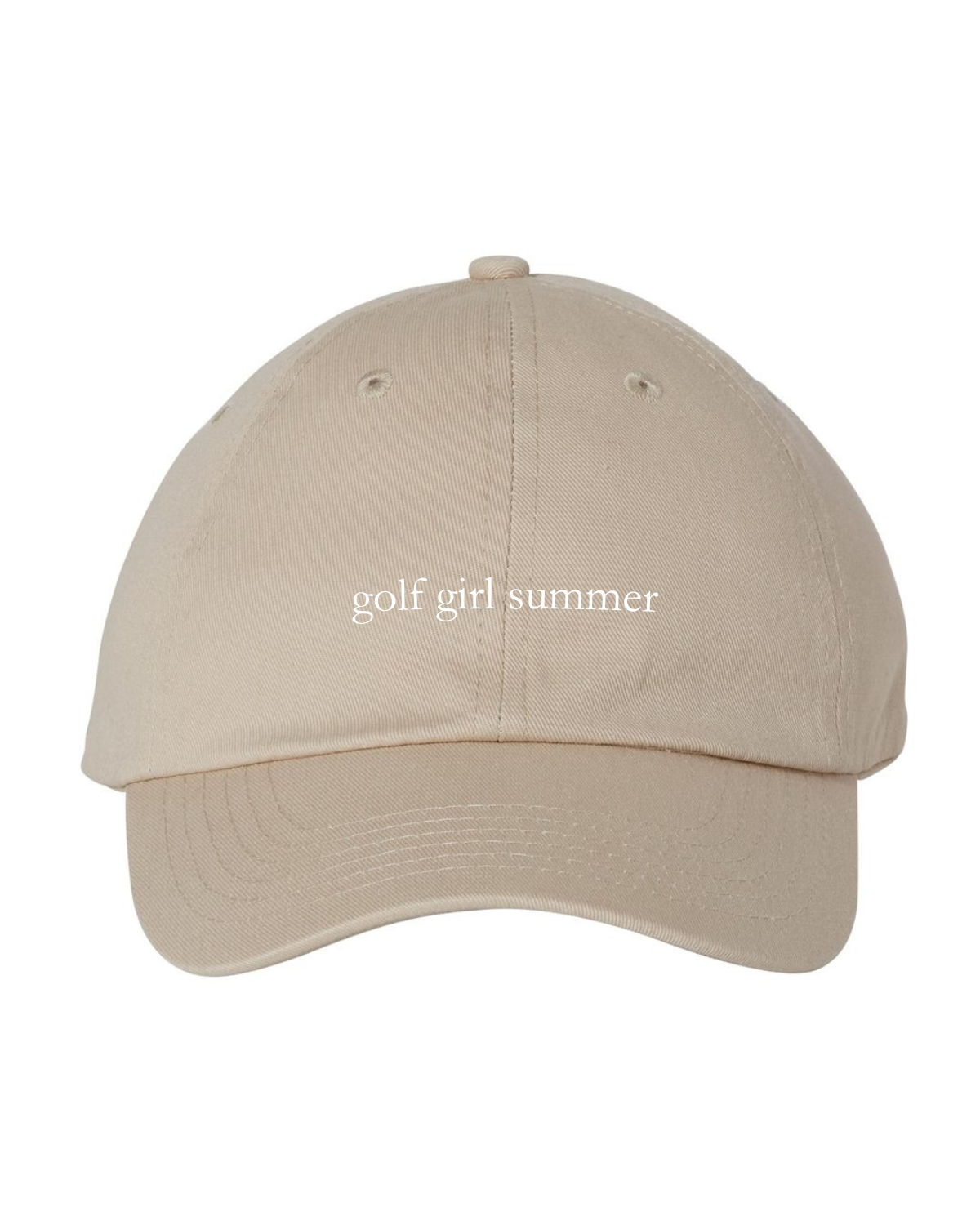 Golf Girl Summer Dad Hat